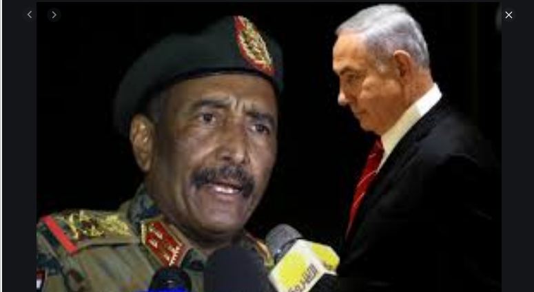   البرهان رئيس مجلس السيادة فى السودان: « الهدف من لقاء نتانياهو رفع اسم السودان عن قائمة الإرهاب »