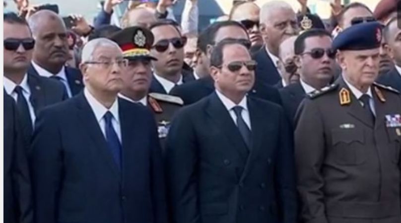   عاجل|| الرئيس السيسى يصل للمشاركة فى جنازة الرئيس الأسبق محمد حسنى مبارك