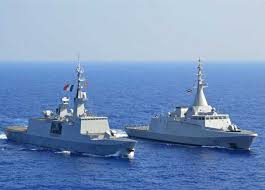   القوات البحرية المصرية والفرنسية تنفذان تدريبا عابرا بالبحر الأحمر