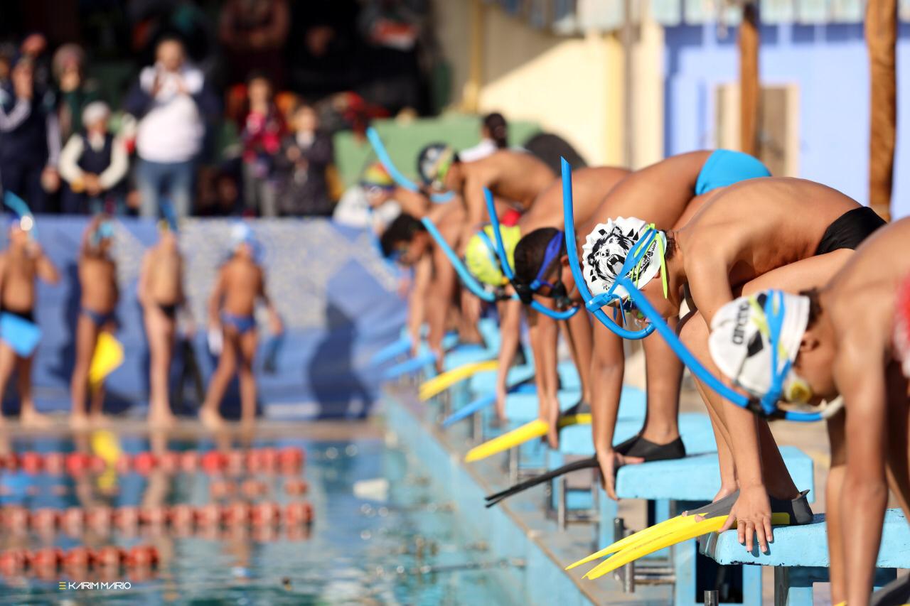   الأخضر يتصدر بطولة الإسكندرية الشتوية للسباحة بالزعانف