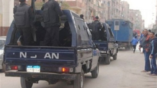   ضبط المتهمين بالتعدي على سيارة شرطة في «أبو راجون» بالبدرشين