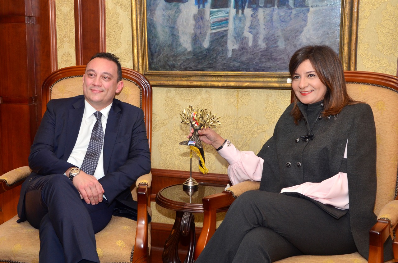   وزيرة الهجرة تستقبل نائب وزير الخارجية اليوناني لبحث استعدادات النسخة الرابعة من «إحياء الجذور»