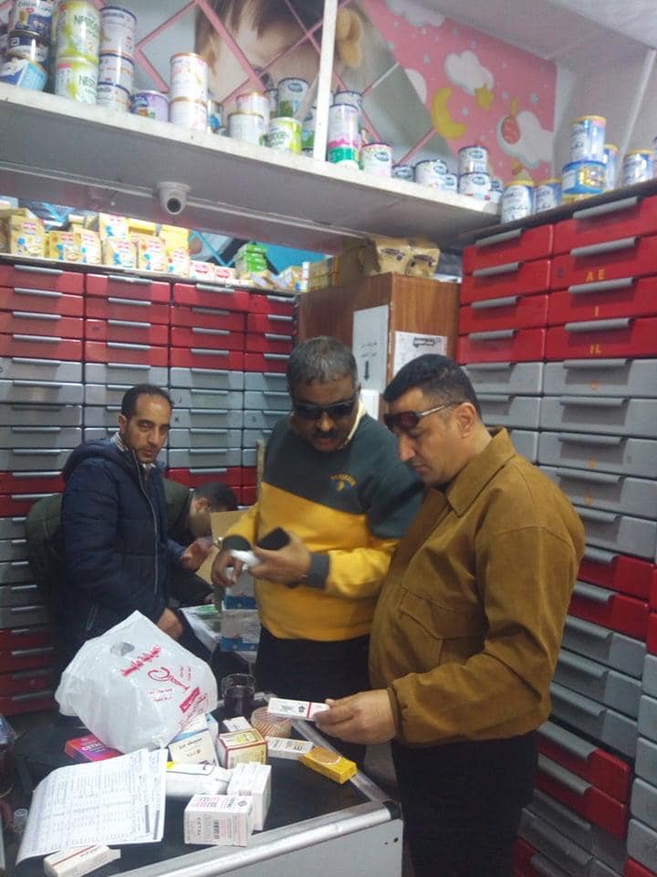   ضبط صيدلية تمتنع عن بيع المطهرات بحي الزهور للاحتكار في بورسعيد