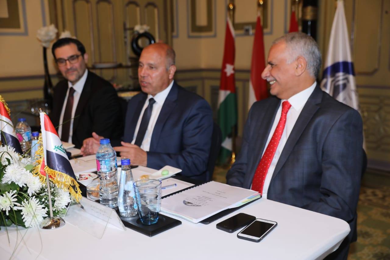   وزير النقل يترأس الاجتماع الـ 74 للجمعية العمومية لشركة الجسر العربي للملاحة