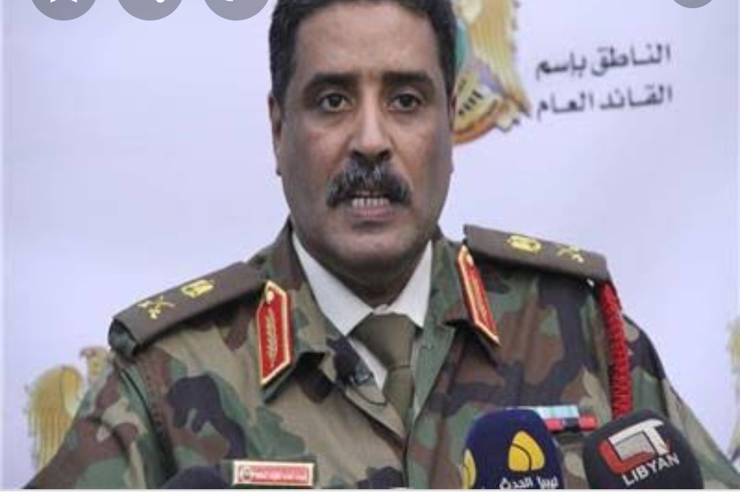   المتحدث باسم الجيش الليبي: سيطرنا على 95 % من الأراضي الليبية  مليشيات داعش أخطر من«كورونا»