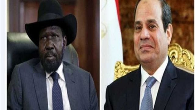   الرئيس السيسي يتلقى اتصالًا هاتفيًا من رئيس جنوب السودان