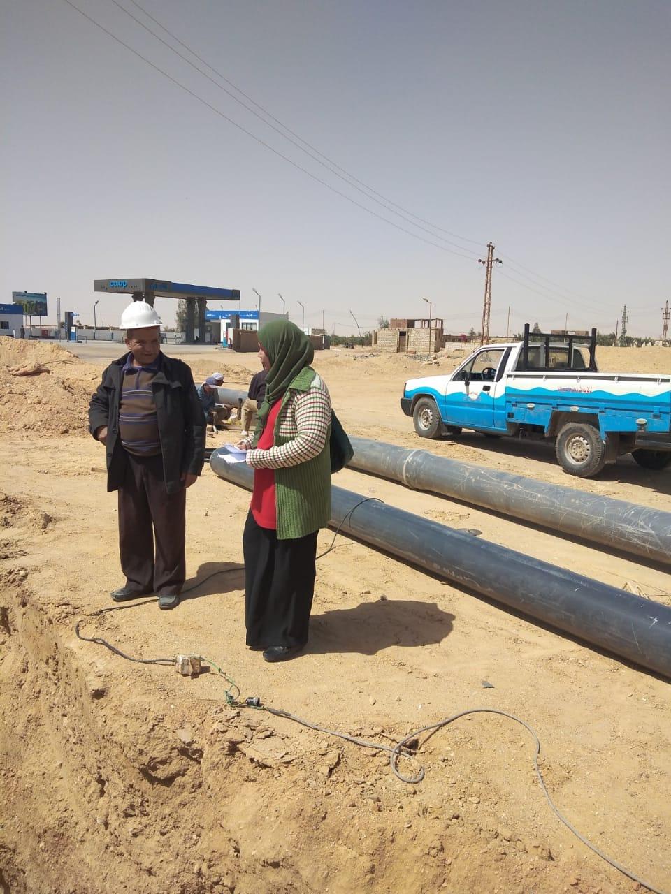   مياه المنيا : ٢ مليون و٧٥٠ الف جنيه إحلال وتجديد لخط «الشيخ مسعود» بالعدوه