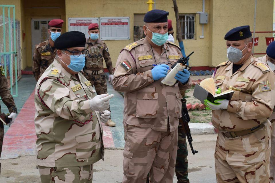   قيادة المدفعية العراقية تجري إجراءات وقائية مكثفة ضد فيروس كورونا