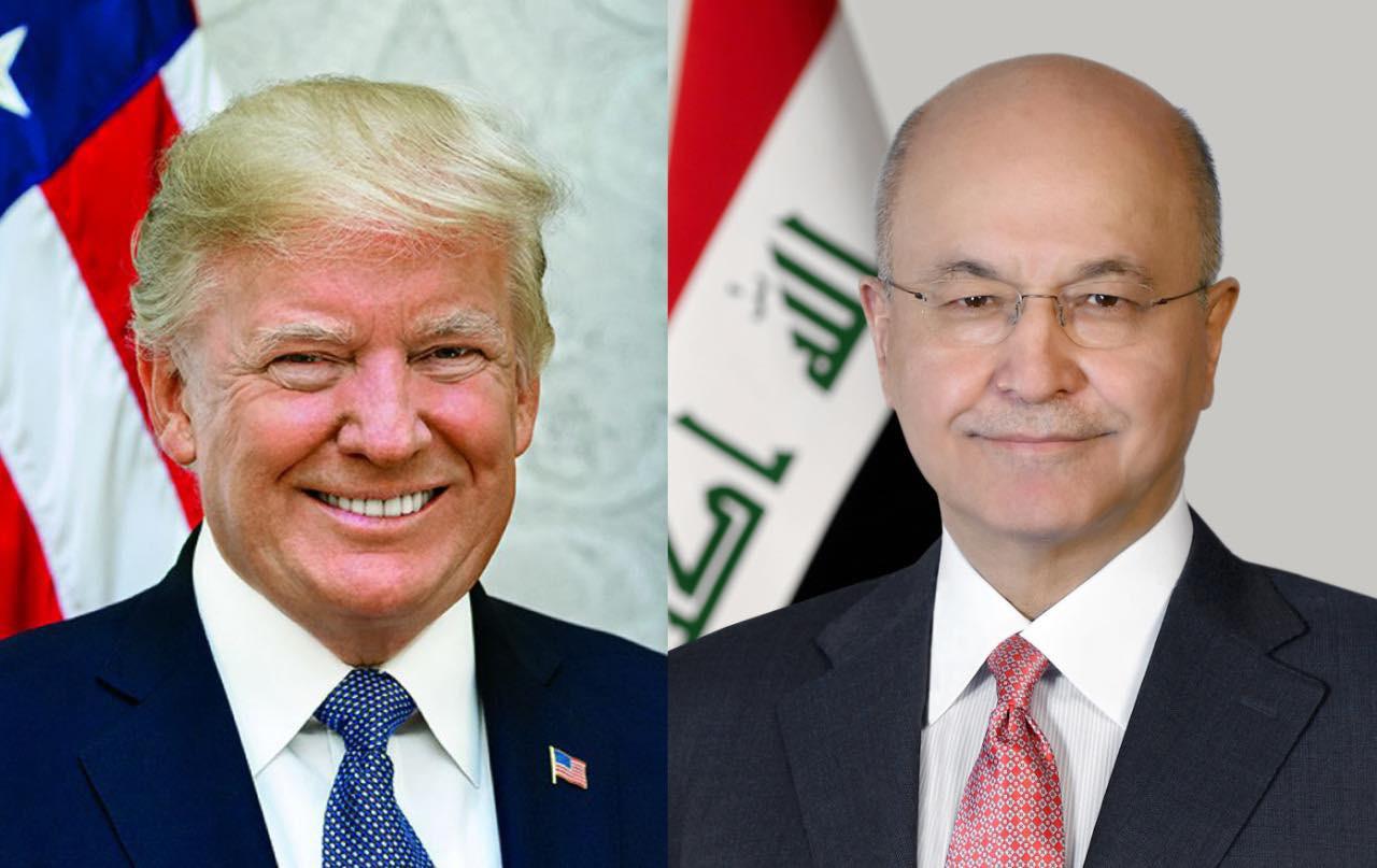   رئيس الجمهورية العراقية يتلقى برقية تهنئة من الرئيس الأمريكي بمناسبة أعياد نوروز