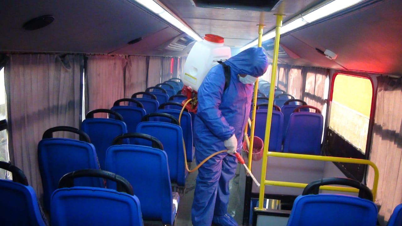   رئيس النقل العام : شراء 50 جهاز رش لتعقيم وتطهير محطات النقل العام للوقاية من فيروس كورونا