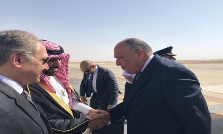 وزير الخارجية يصل إلى السعودية 