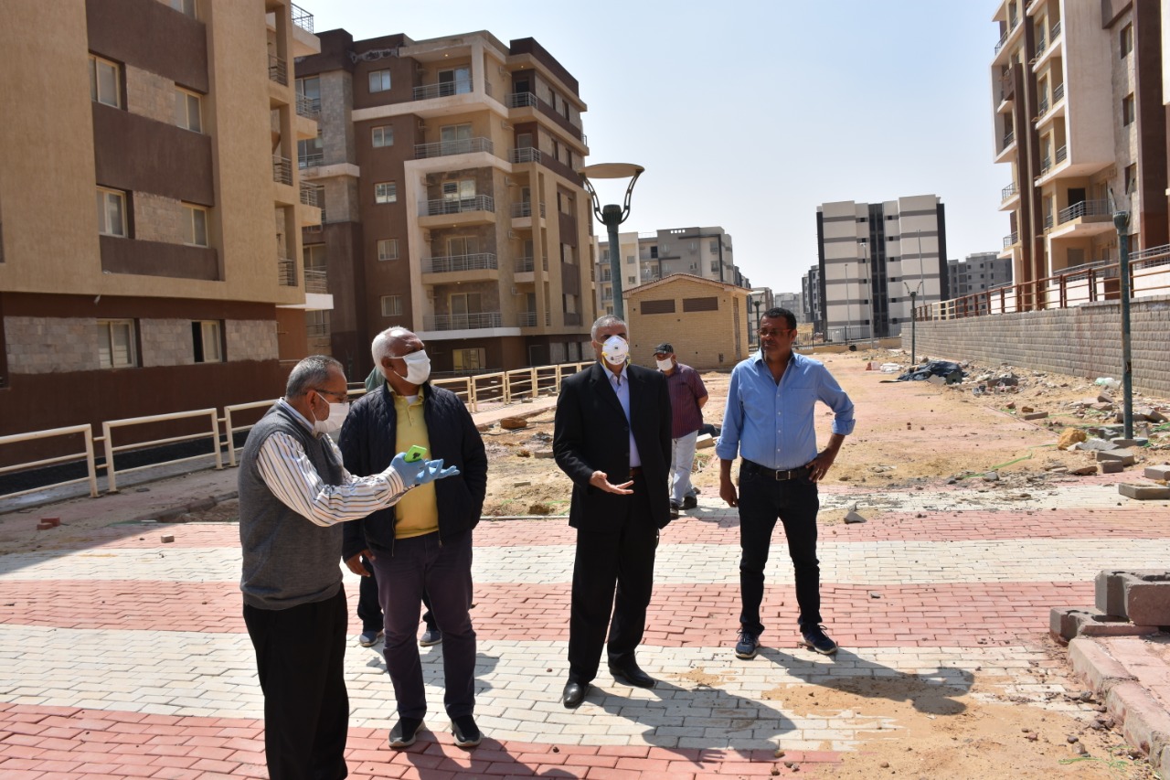   مساعد نائب رئيس «هيئة المجتمعات العمرانية» يتفقد مشروعات مدينة القاهرة الجديدة