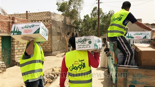   «الأورمان» توزيع مساعدات عينية عاجلة لدعم المتضررين من كورونا فى كفر الشيخ