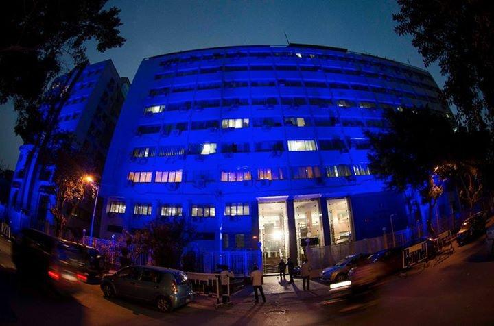   «التضامن» تضىء مبانيها باللون الأزرق احتفالاً باليوم العالمي للتوحد