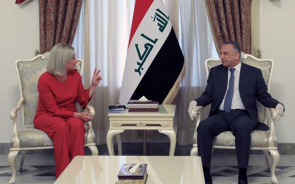   رئيس الوزراء العراقي يبحث مع الممثلة الخاصة للأمين العام تطورات تشكيل الحكومة