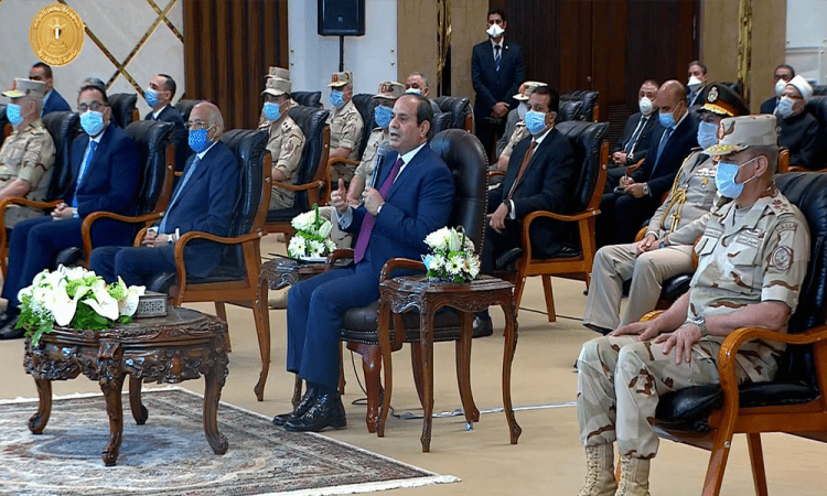   الرئيس السيسى يوجه رسالة للمصريين بشأن فيروس كورونا