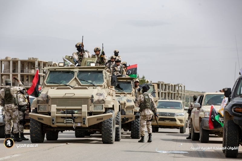   القوات المسلحة الليبية تنفي تنفيذها أي عمليات قصف في طرابلس