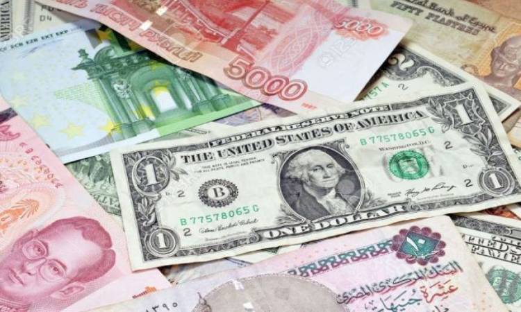   أسعار العملات الأجنبية أمام الجنيه المصرى اليوم الثلاثاء  19-5-2020
