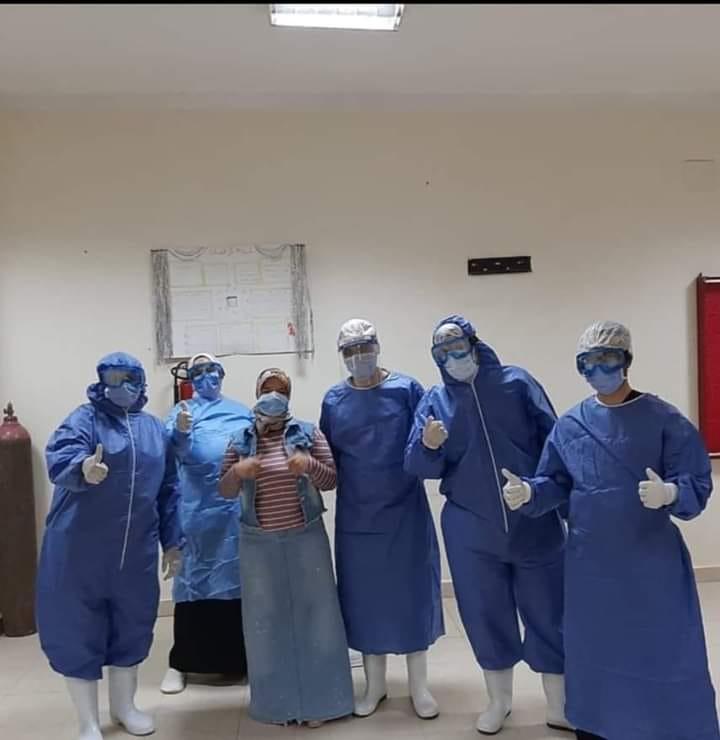   محافظ بني سويف خروج ٤ حالات بعد تعافيها من فيروس كورونا بالمدينة الجامعية شرق النيل