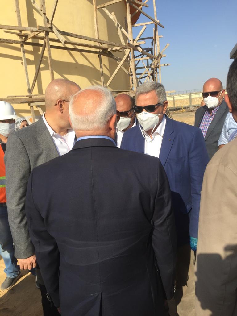   وزير الإسكان «ورئيس الشركة القابضة لمياه الشرب» في زيارة لبورسعيد لتفقد عدد من المشروعات التنموية
