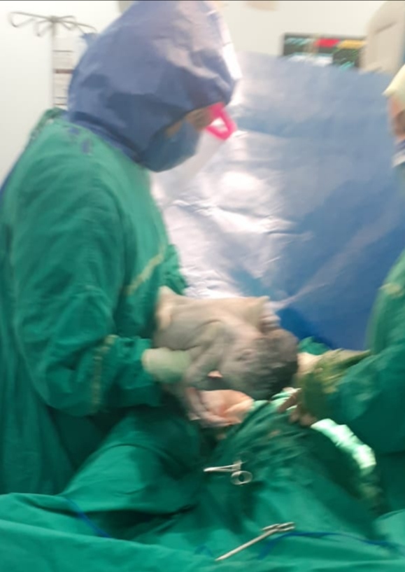   ثالث حالة ولادة لمصابة بكورونا داخل المستشفيات التعليمية