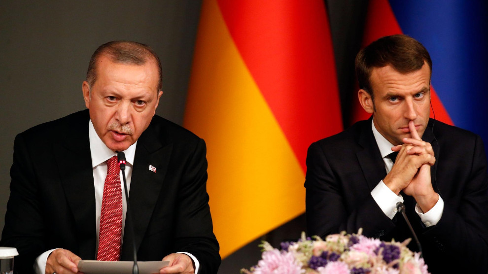   قائمة الخلافات تتسع بين ماكرون وأردوغان
