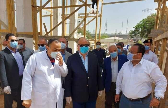   صور|| محافظ القاهرة يتفقد مستشفى حميات العباسية