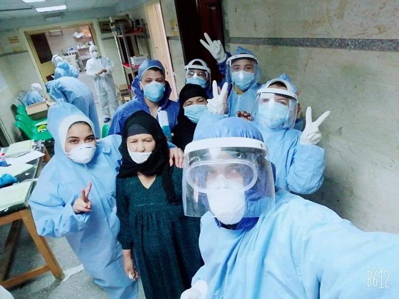   تعافى وخروج 27 حالة مصابة بكورونا من المستشفى الجامعي فى بنى سويف
