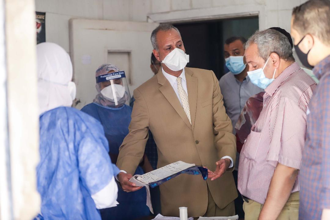    لجنة المرور علي مستشفيات العزل تتفقد مستشفى فرشوط شمال محافظة قنا 