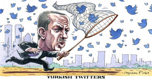   «تويتر» يقفل آلاف الحسابات المزيفة لـ أردوغان