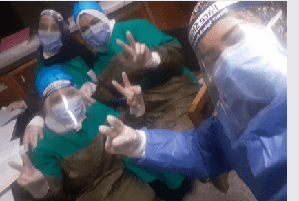   تعافى ١٠ حالات جديدة من فيروس كورونا وخروجهم بعد تلقيهم الرعاية الصحية والعلاج في مستشفي حميات بني سويف