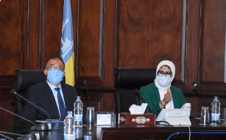   وزيرة الصحة توجه الشكر لمحافظ الإسكندرية وقيادات المحافظة لجهودهم لمكافحة كورزنا