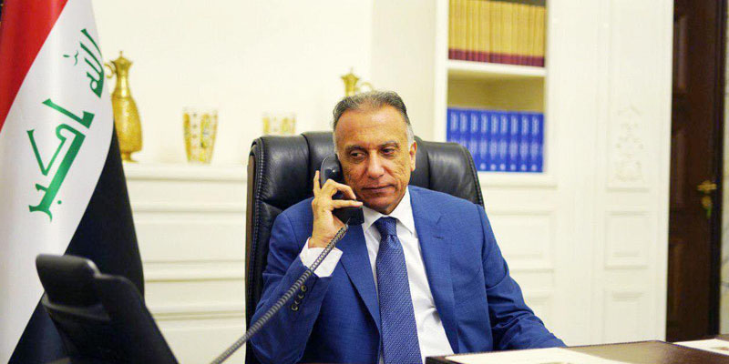   رئيس مجلس الوزراء العراقي يطمئن على صحة الملك سلمان في اتصال هاتفي
