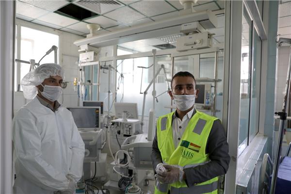   أطباء متطوعون من مركز الملك سلمان يبحثون الوضع الصحي باليمن خلال أزمة كورونا