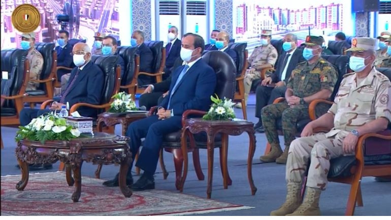   بث مباشر || الرئيس السيسى يفتتح مشروع الأسمرات 3
