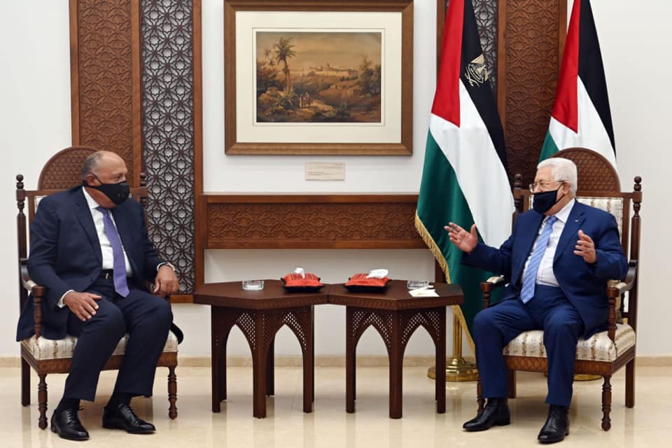   سامح شكرى يصل رام الله للقاء الرئيس الفلسطيني