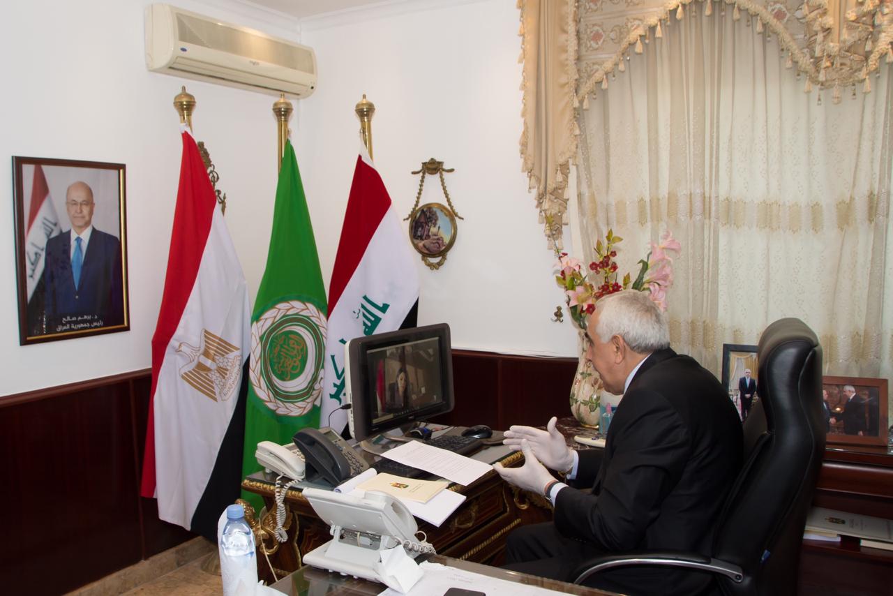   سفير العراق في القاهرة يبحث الإستعدادات لعقد اللجنة العليا المشتركة مع وزيرة التعاون الدولي المصري
