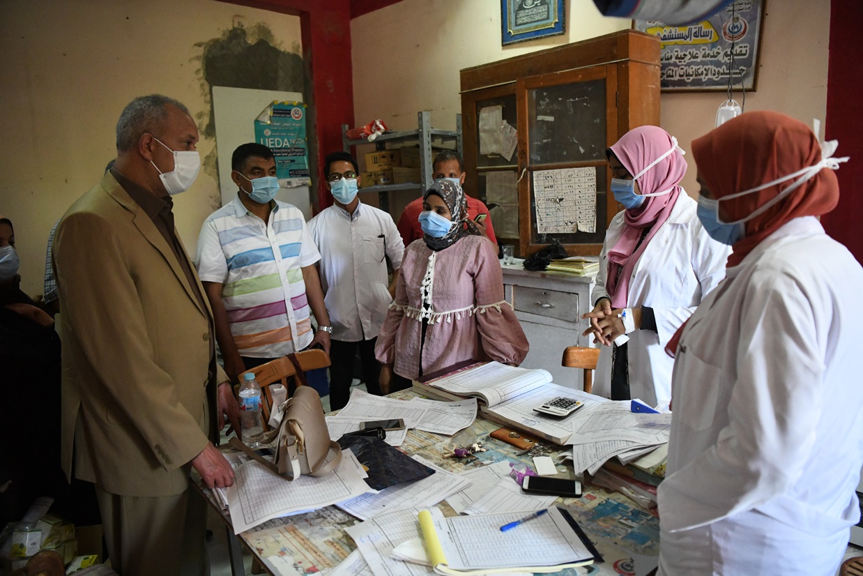   خروج  138 حالة من مصابي فيروس كورونا المستجد من مستشفى الوقف المركزي شمال قنا 