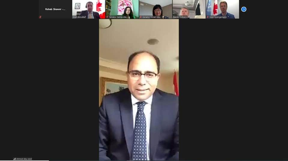   سفير مصر في كندا يعلن عن تدشين مجموعة صداقة كندية - مصرية بالبرلمان الكندى