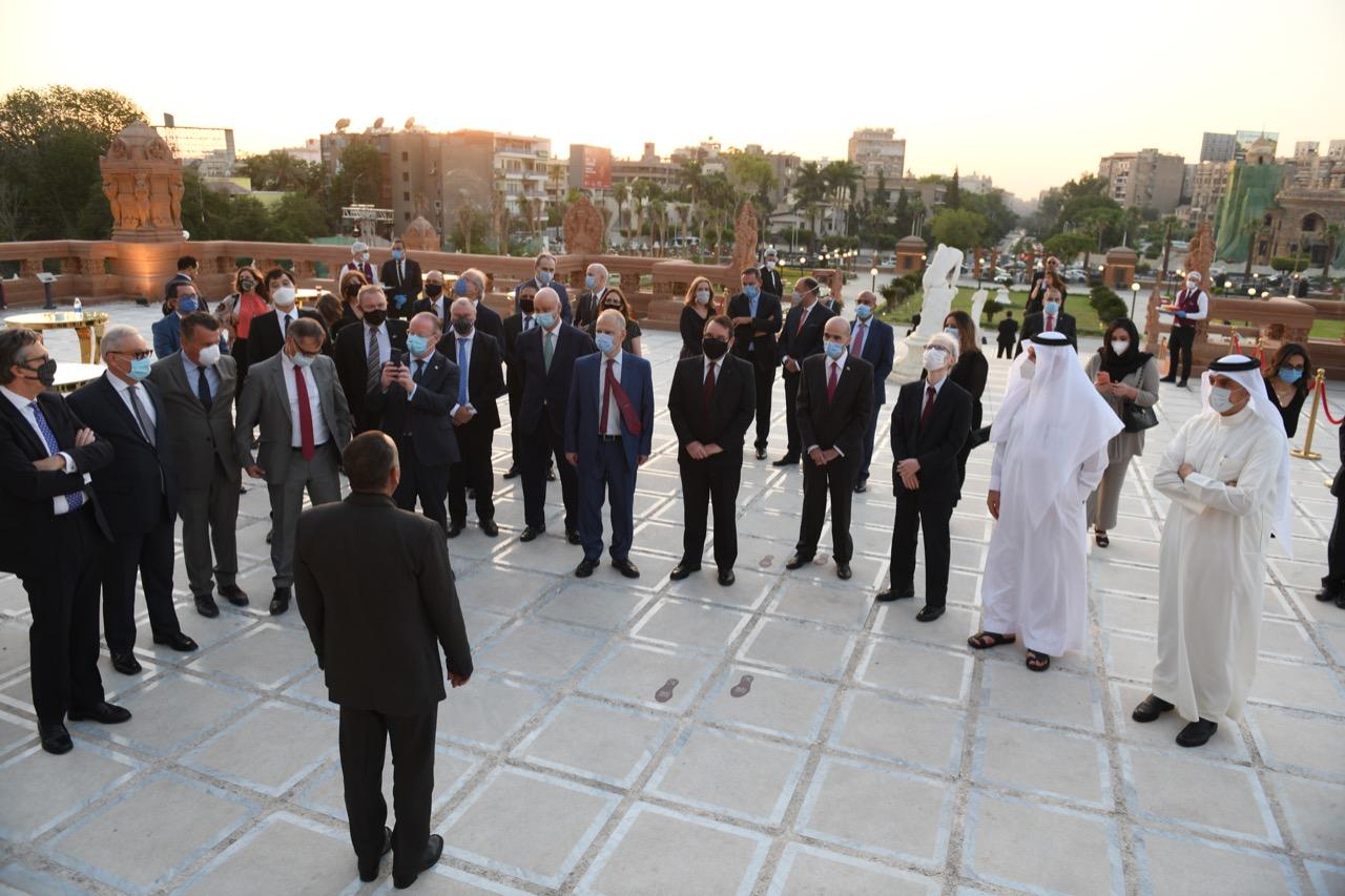   إشادة كبيرة من السفراء العرب والأجانب بتطوير قصر البارون