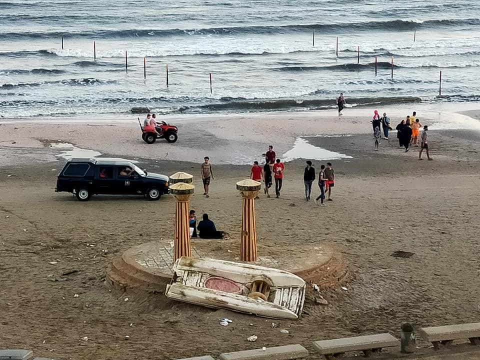   أمن دمياط يكثف الجهود لمرافبة شاطىء رأس البر بعد مصرع 4 شباب غرقا بالبحر المتوسط