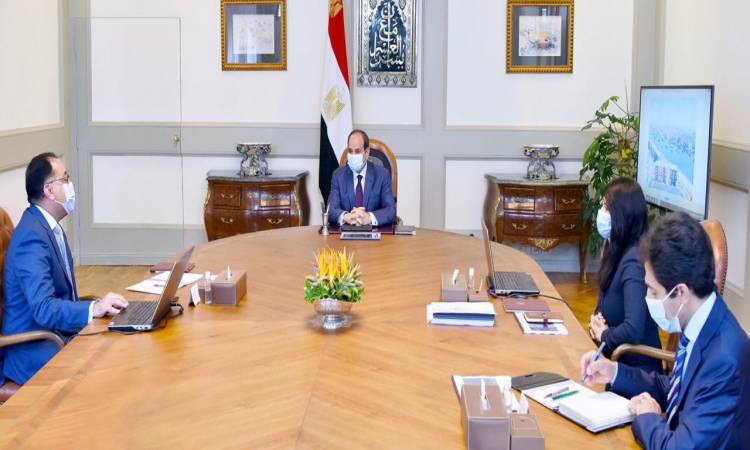   الرئيس السيسى يوجه بتعزيز العلاقات مع مؤسسات التعاون الاقتصادى والتمويل الدولية