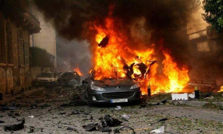   مصرع 8 مدنيين فى انفجار سيارة مفخخة بسوريا