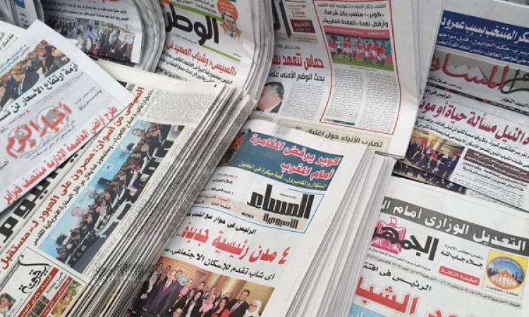  تفقد الرئيس السيسي مشروعات شبكة الطرق والمحاور بالقاهرة أبرز عنوان الصحف