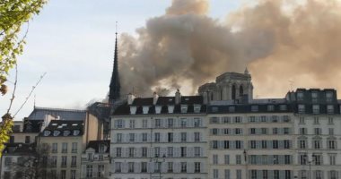   حريق «ضخم» فى كاتدرائية نانت بفرنسا