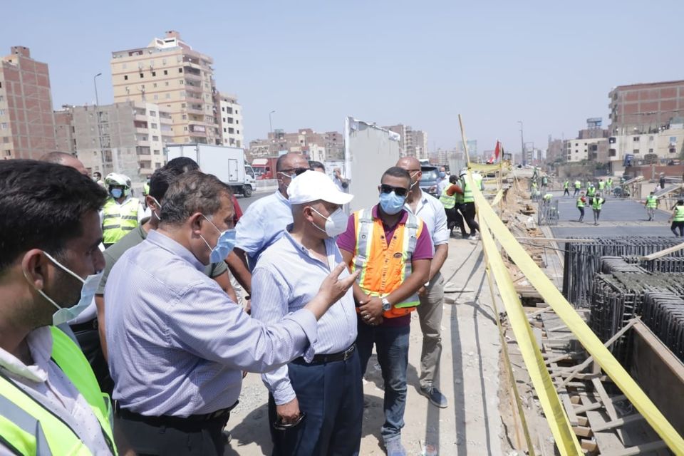   وزير النقل يتابع تنفيذ أعمال التطوير والصيانة الشاملة للطريق الدائرى حول القاهرة الكبرى (صور)