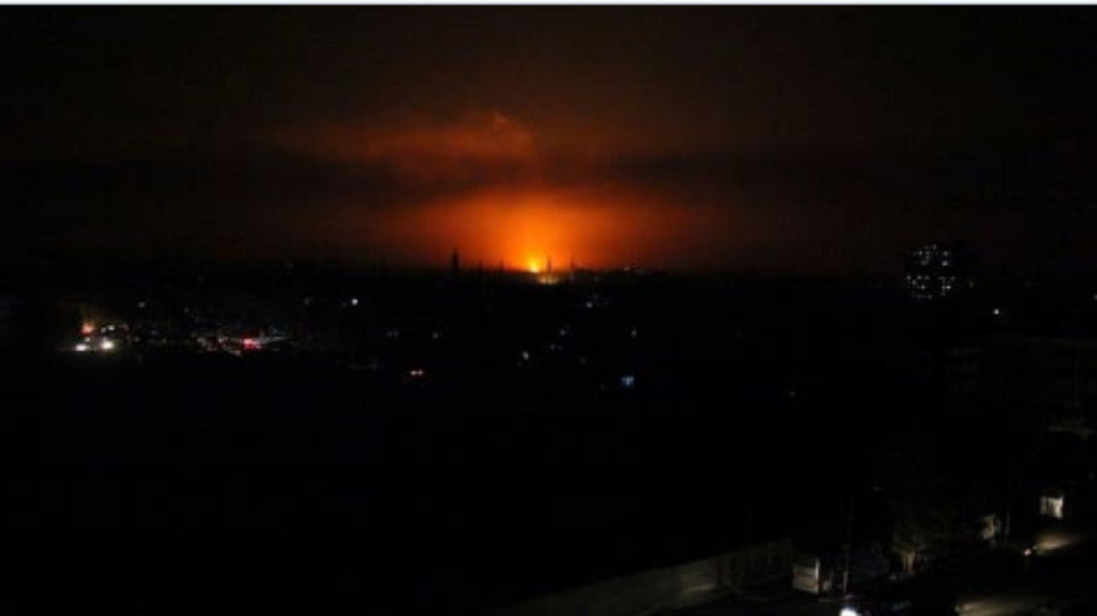   إنفجار خط غاز يتسبب فى إنقطاع الكهرباء على سوريا