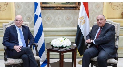   جلسة مباحثات «مصرية – يونانية» بالقاهرة على مستوى وزيرى الخارجية