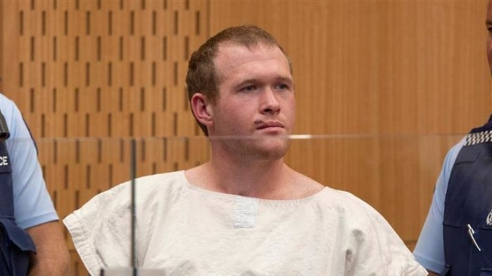  الحكم بالسجن مدى الحياة دون عفو على الإرهابي مرتكب مجزرة مسجدي نيوزيلندا