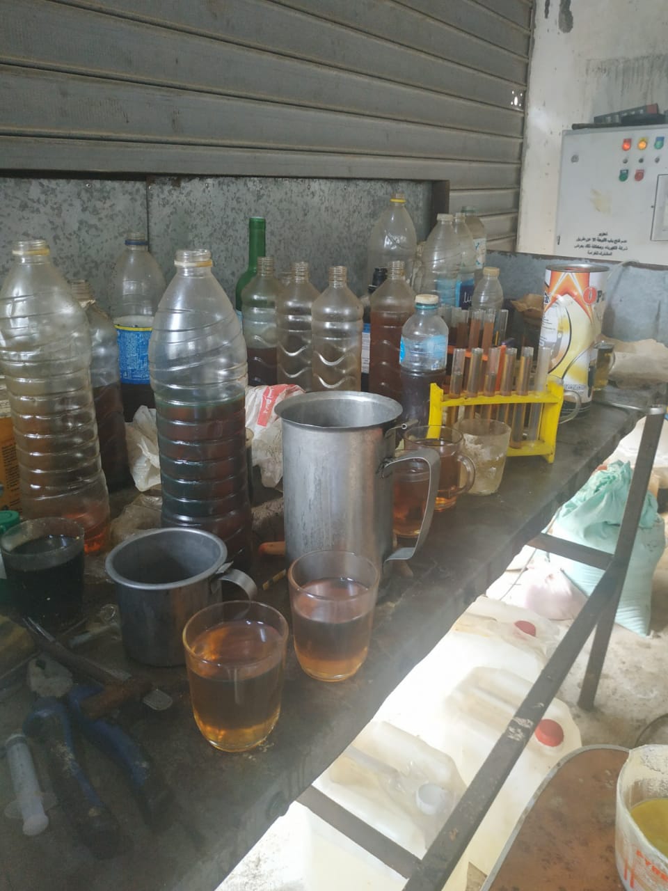   تموين الإسكندرية: ضبط مصنع لاعادة تصنيع الزيوت الفاسدة بمواد كيميائية خطرة (صور)